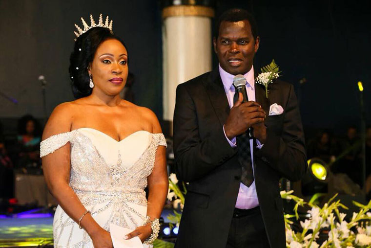 Pastor Robert Kayanja and wife Jessica
