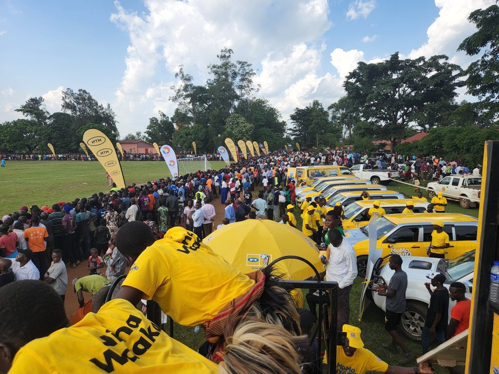 The people of Busoga were sensitized about the on going MTN MoMo Nyabo promotion after the match