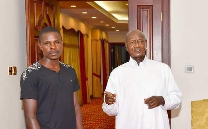 Museveni with Sipapa