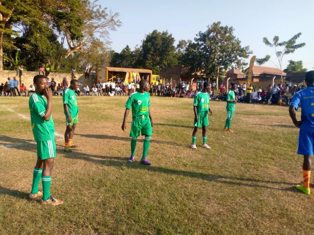 The Bunhole Bunanhumba team played against Kigulu at the Iganga Saza ground