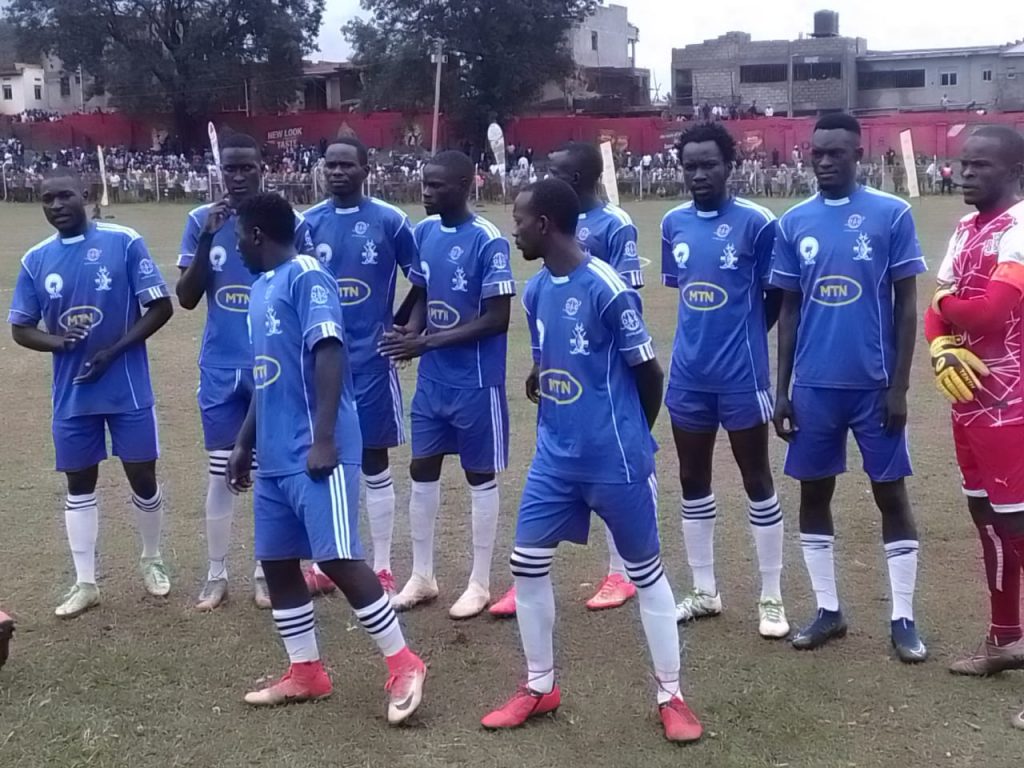 Kigulu team ahead of facing Bugabula FC. They secured their spot in the Busoga Cup finals