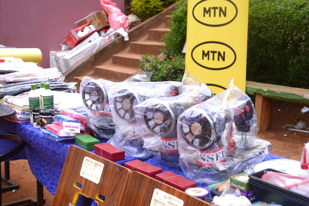 Some of the equipments provided by MTN Uganda to Masaka Main Prison